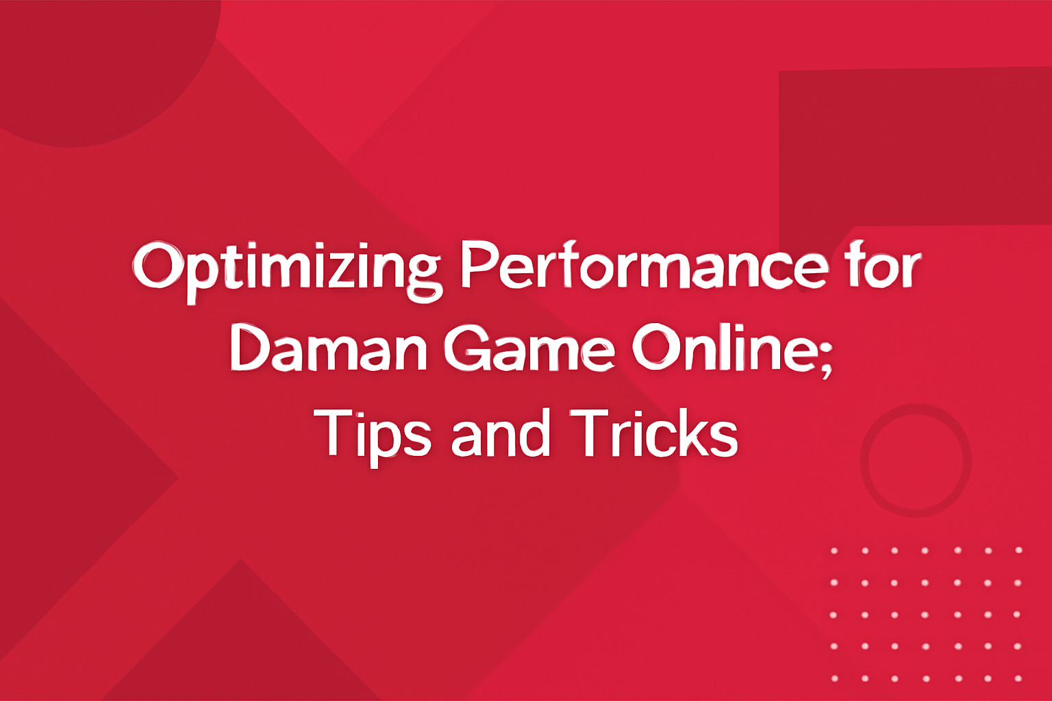 Informational image depicting the Daman Game Online User Guide.