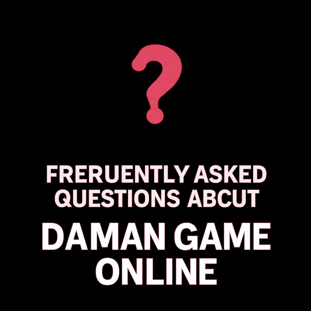 An icon representing the FAQ section for Daman Game Online.