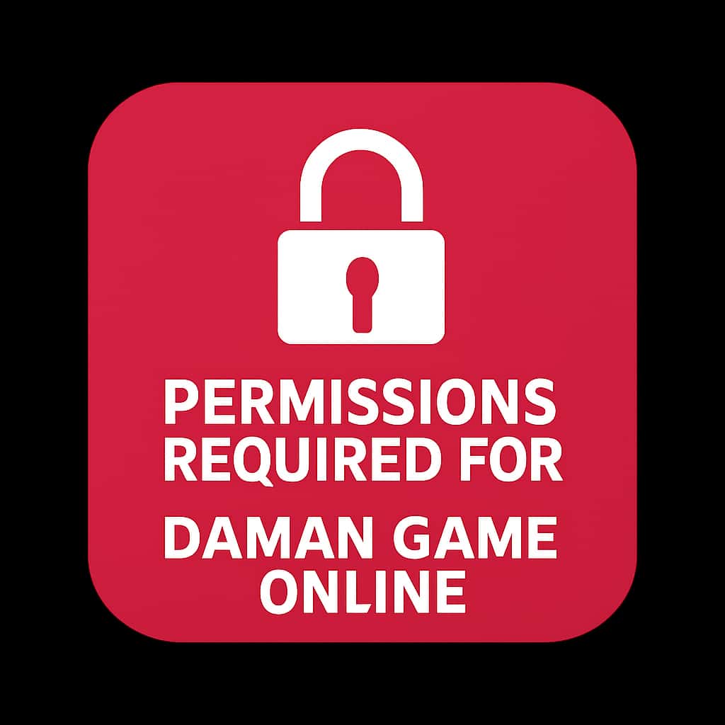 Icon representing permissions for Daman Game Online.